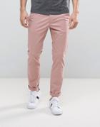 Jack & Jones Intelligence Chinos In Slim Fit - Pink