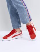 Puma X Hello Kitty Suede Sneakers - Red