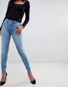 G-star 5622 Shape High Waist Skinny Jean - Blue