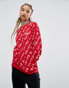 Adidas Originals X Pharrell Williams Graphic Print Sweatshirt - Multi