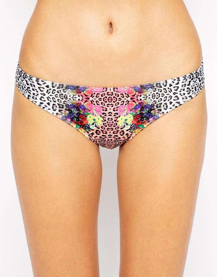Minkpink Acid Animal Bikini Bottoms - Multi