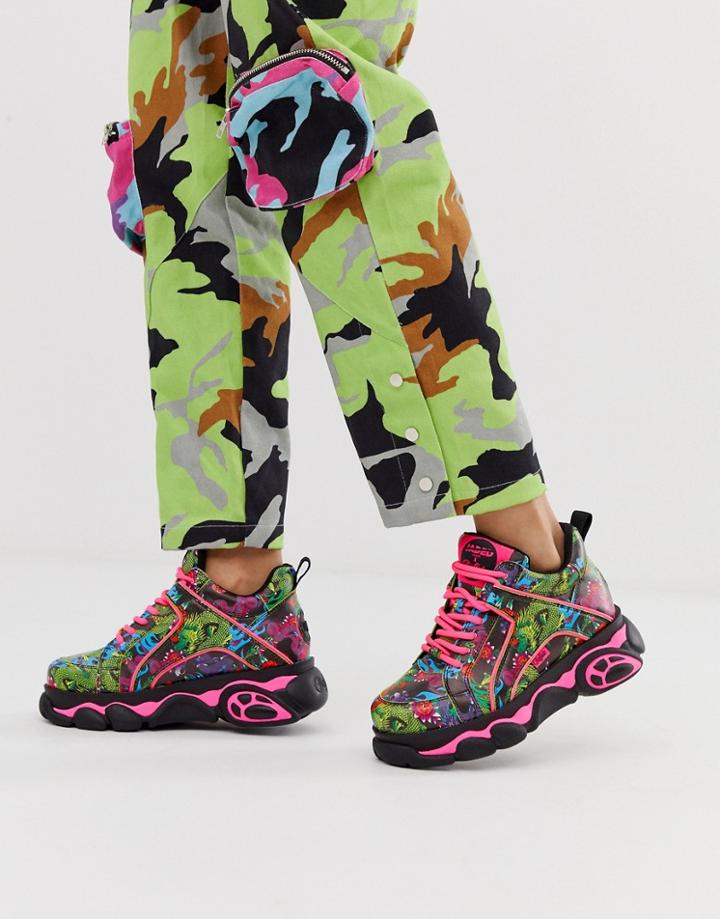 Buffalo X Jaded London Dragon Chunky Sneakers-multi