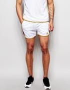 Kappa Retro Shorts With Taping - White