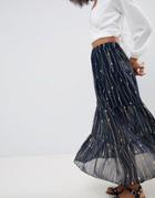 Mbym Embroidered Maxi Skirt - Multi