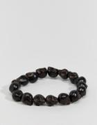 Jack & Jones Skull Bracelet - Black