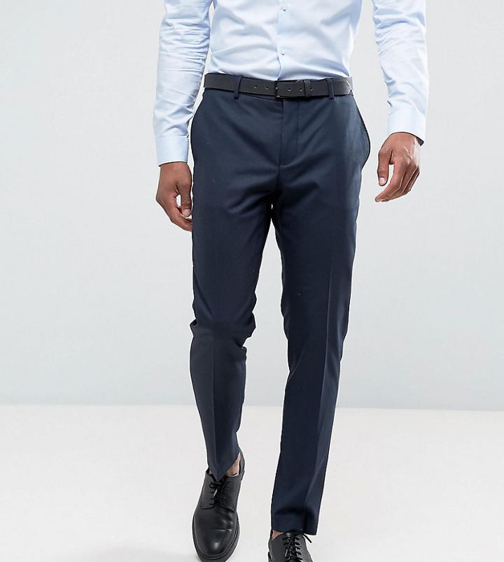 Jack & Jones Premium Slim Fit Suit Pants In Navy - Navy