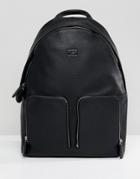 Ted Baker Gillee Backpack In Leather - Black