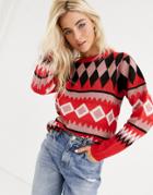 Kaffe Intarsia Sweater