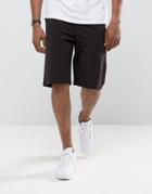 Asos Oversized Short In Poly Tricot - Black