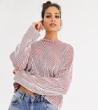 Noisy May Tall Drop Shoulder Oversized Ribbed Sweater