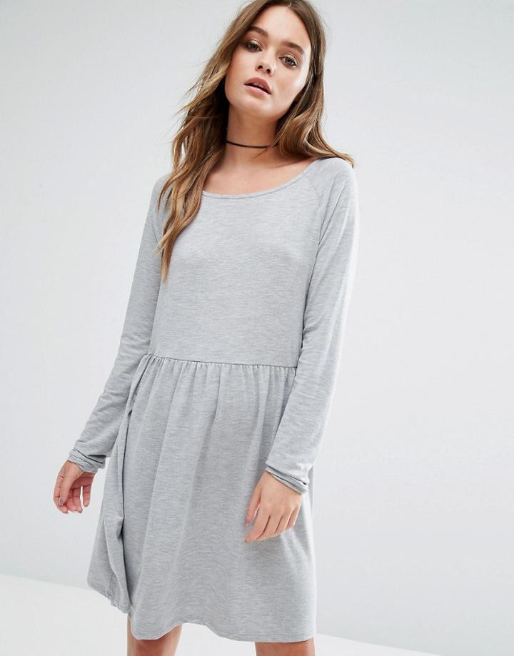 Vila Smock Dress - Gray