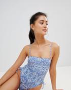 Ivyrevel High Cut Strappy Swimsuit - Multi