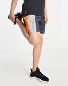 Puma Training Excite Woven Shorts In Gray-grey