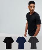 Boss T-shirts 3 Pack In Regular Fit - Multi