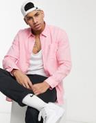 Paul Smith Tailored Long Sleeve Shirt In Light Pink