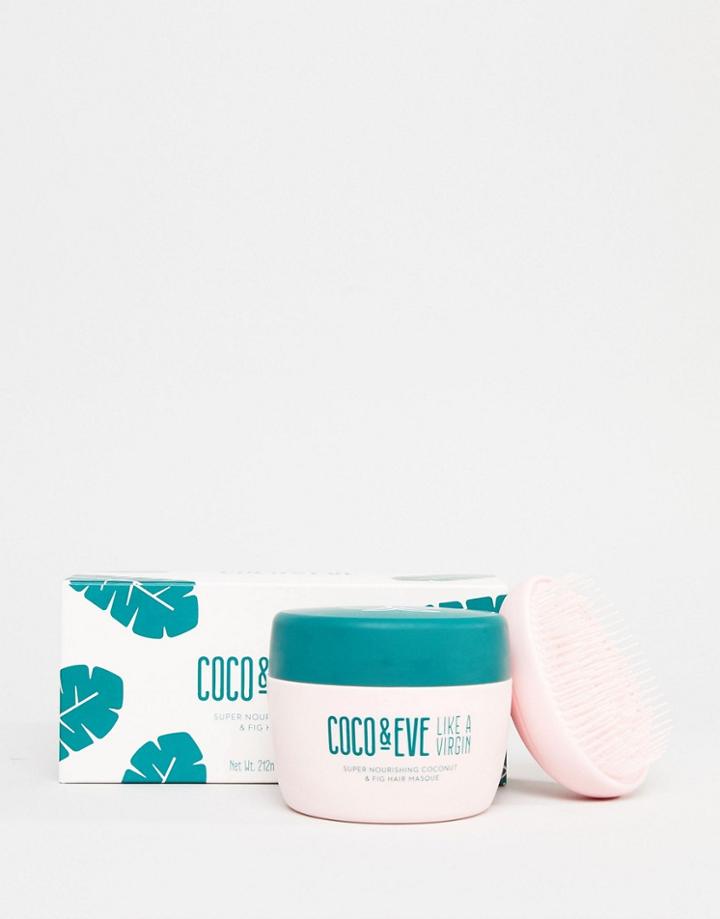 Coco & Eve Like A Virgin Super Nourishing Coconut & Fig Hair Masque - Clear