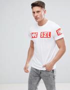 Diesel T-diego-so Beta Logo T-shirt - White