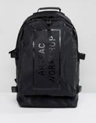 Artsac Workshop Clip Side Backpack - Black