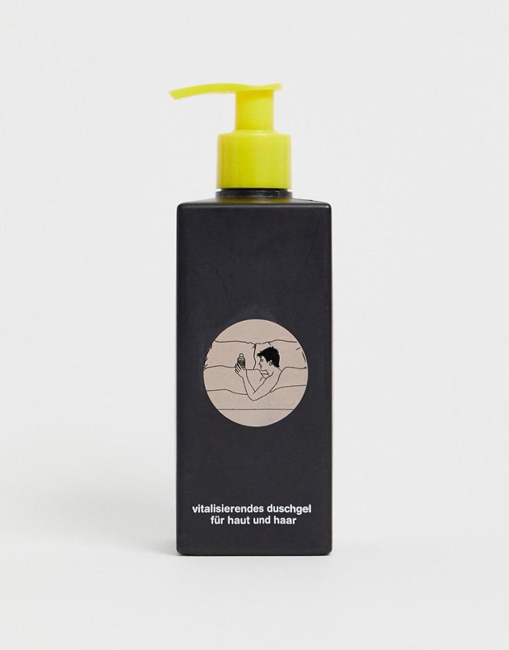 Manatomicals Young Free And Tingle Wake Up Hair/body Wash - Clear