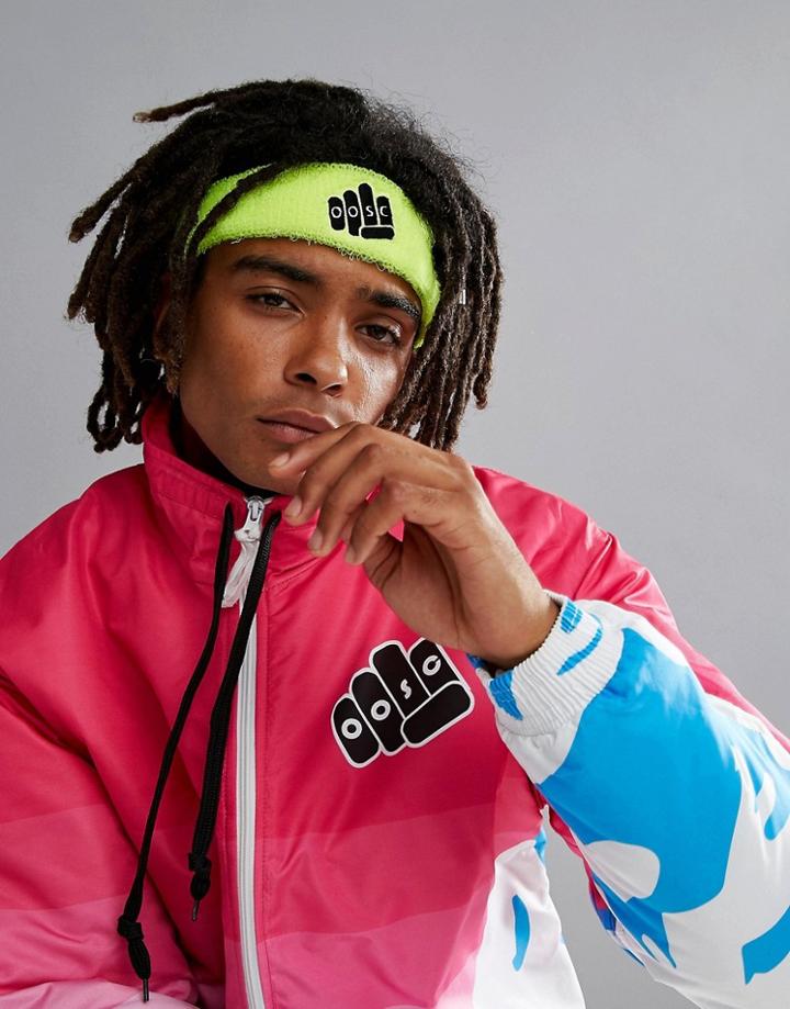 Oosc Headband In Yellow - Yellow