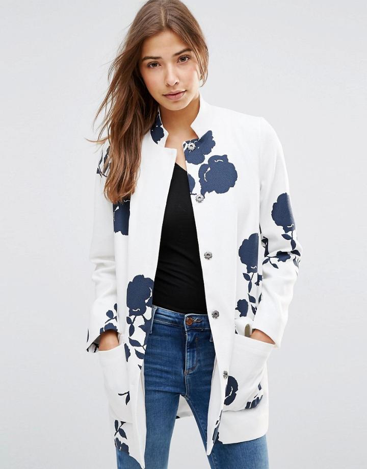 B.young Cora Structured Jacket - Navy