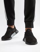 Adidas Originals Deerupt Sneakers In Black B41768 - Black