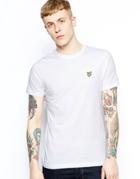 Lyle & Scott T-shirt With Eagle Logo - White