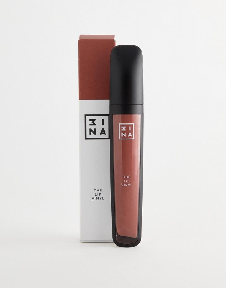 3ina The Lip Vinyl - Light Brown 704 - Brown