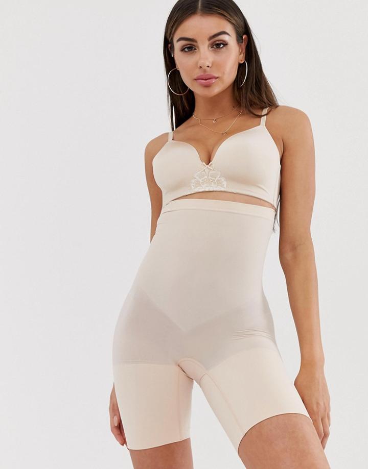 Spanx Higher Power Shorts-beige