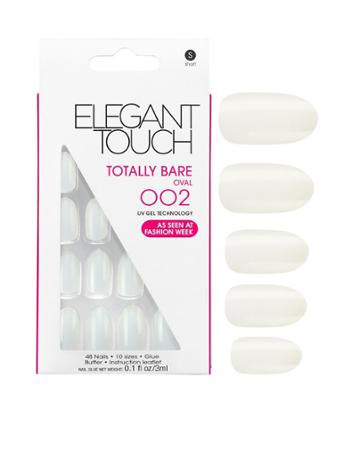 Elegant Touch Totally Bare Oval Nails - Beige