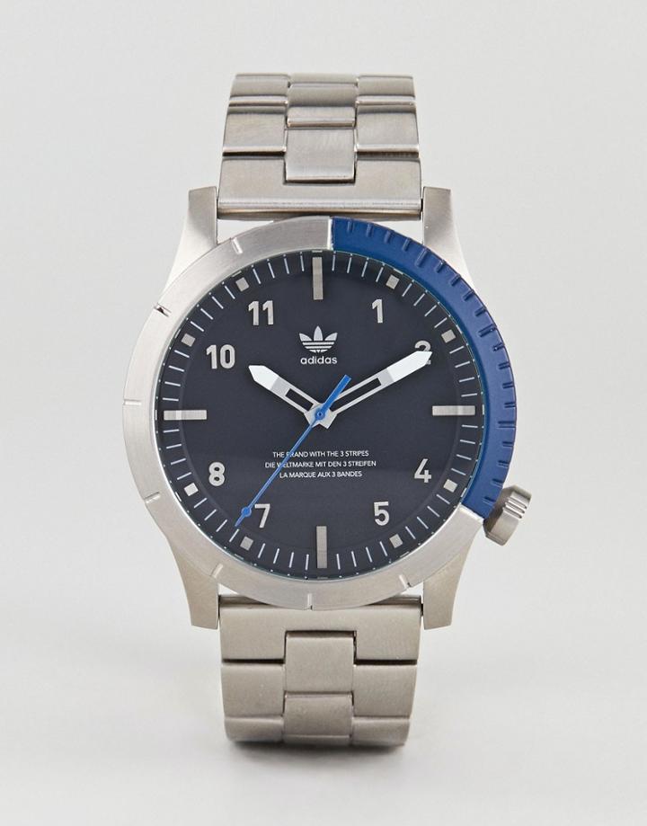 Adidas Z03 Cypher Bracelet Watch In Silver - Silver