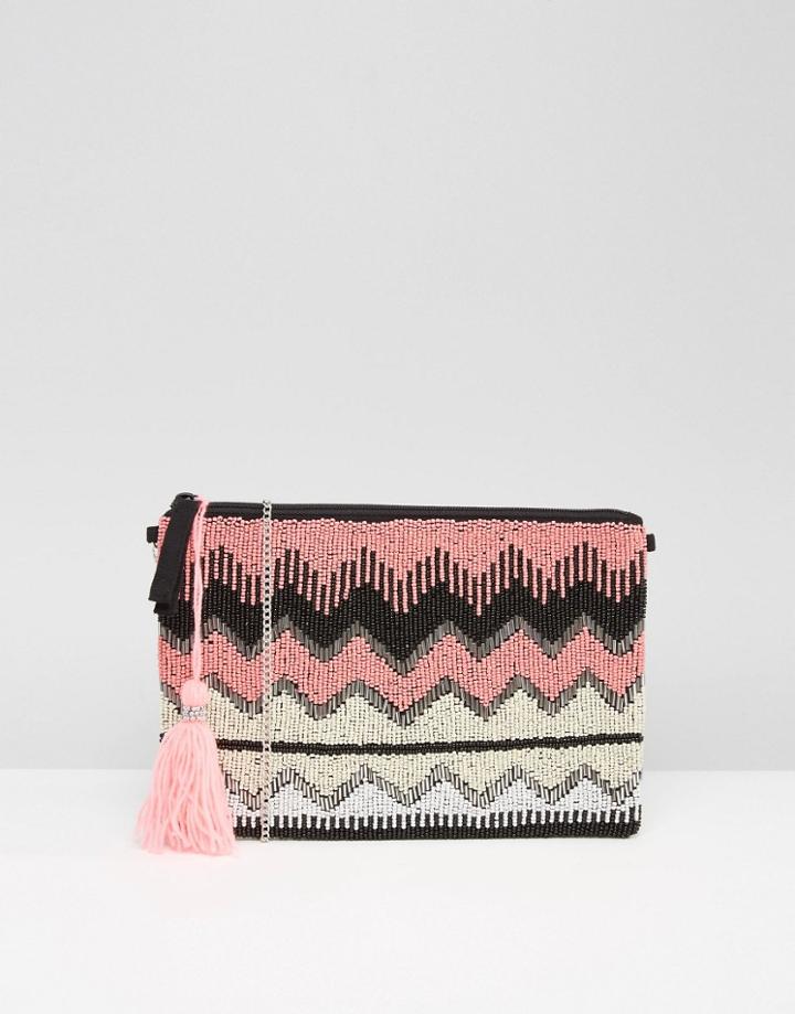 Park Lane Embellished Clutch Bag - Multi