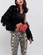 Boohoo Quilted Belt Fanny Pack - Red