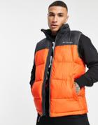 Columbia Pike Lake Vest In Orange-red