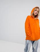 Monki Hoodie Sweater - Orange