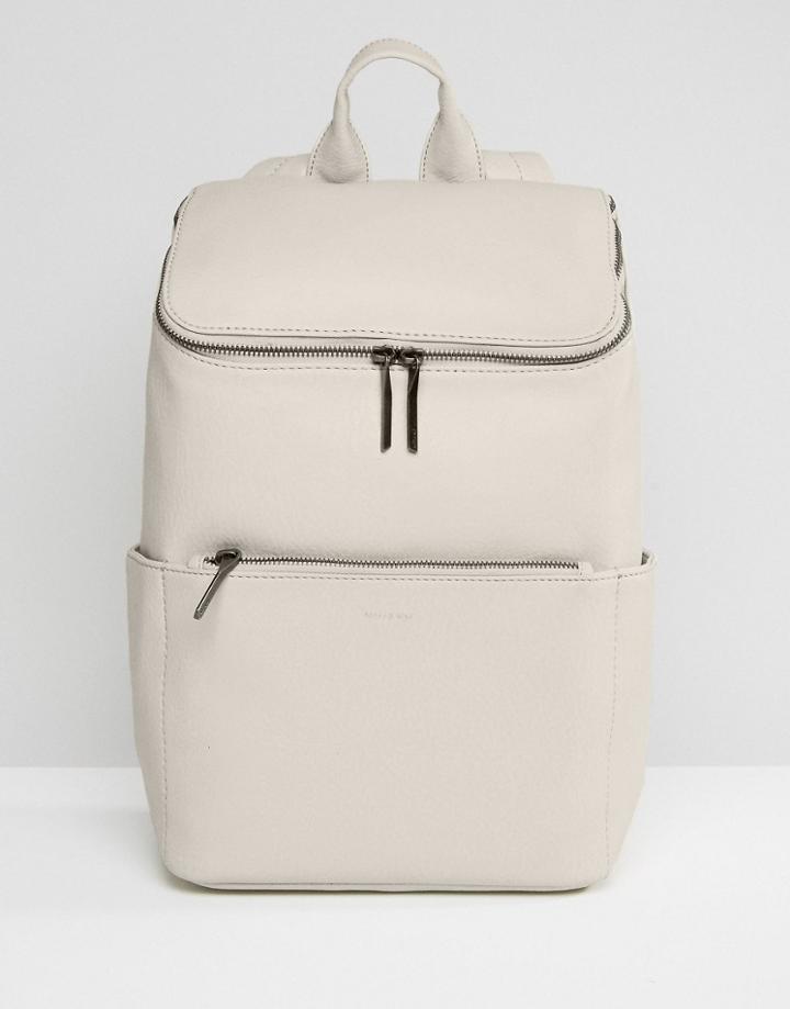 Matt & Nat Brave Backpack - White