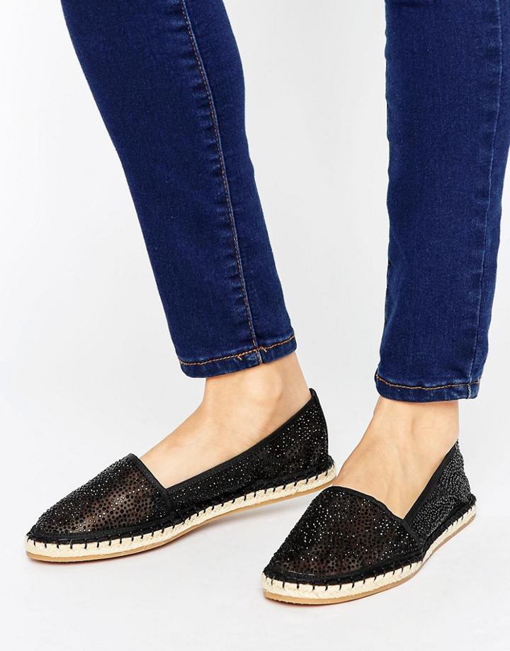 Aldo Mesh Espadrille - Black