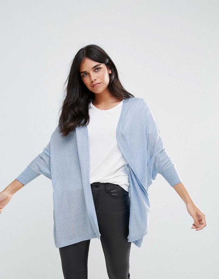 Jdy Open Cardigan - Blue