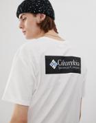 Columbia North Cascades Back Print T-shirt In White - White