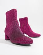 Essentiel Antwerp Pink Glitter Boot - Pink