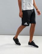 Adidas Climachill Shorts In Black - Black
