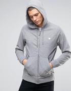 Pretty Green Sweatshirt With Logo In Slim Fit Grey - Gray