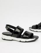 Sixty Seven Flat Sandals - Black