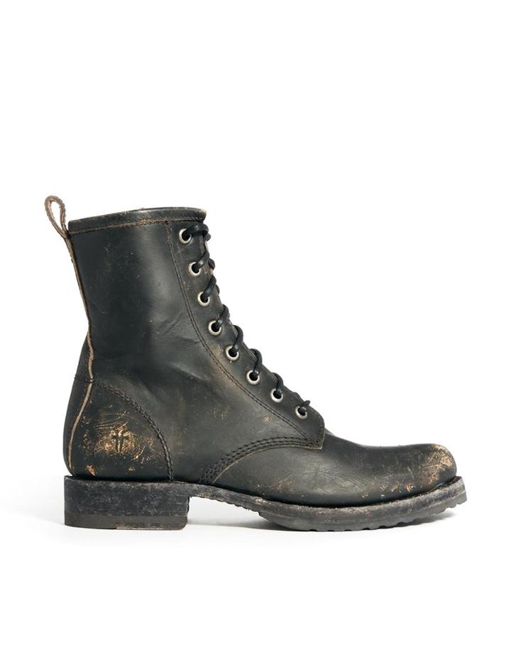 Frye Veronica Combat Lace Up Boots