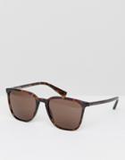 Dolce & Gabbana Square Sunglasses In Tortoisehell - Brown