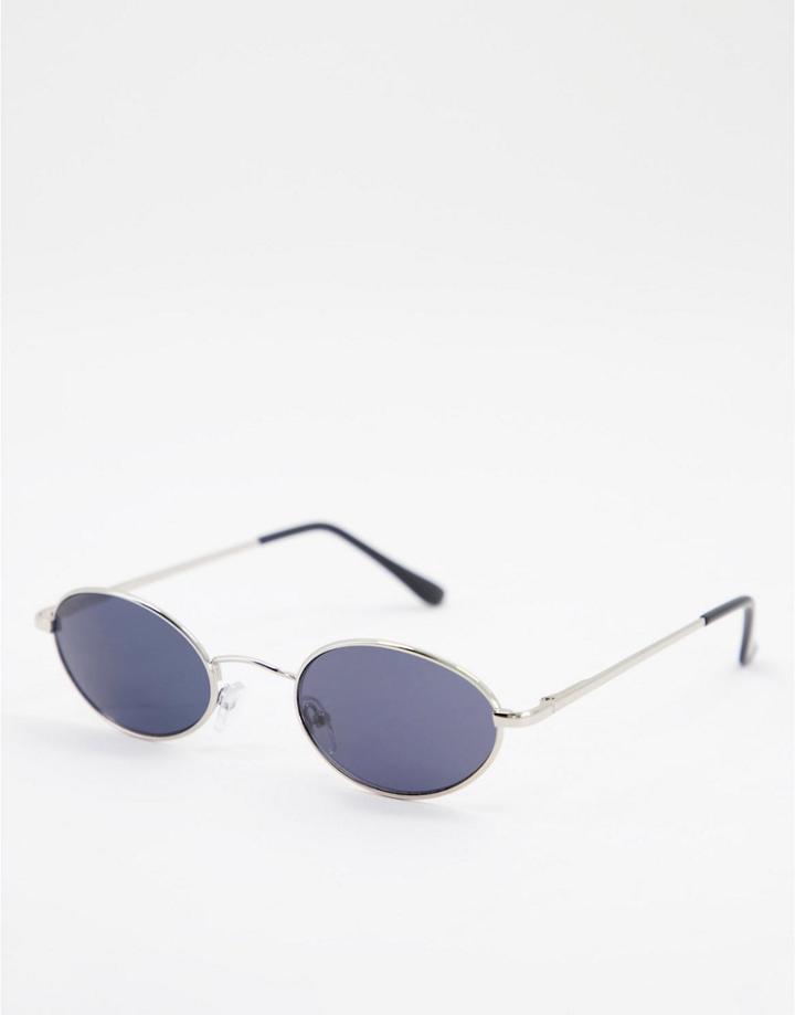 Aj Morgan Mini Lens Sunglasses-silver