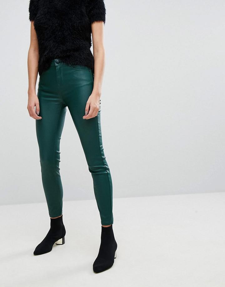 Stradivarius Coated Jean - Green