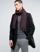 Tommy Hilfiger Sasha Lambswool Scarf - Red