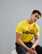Ellesse Sport Mesh T-shirt In Yellow - Yellow