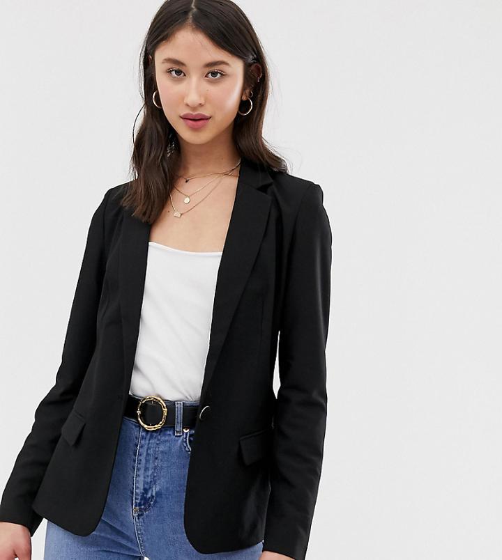 Vero Moda Tall Tailored Blazer - Black